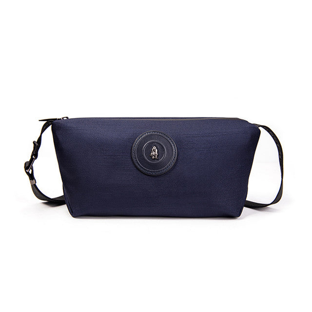 Hush Puppies Pria Mance Messenger Bag In Navy
