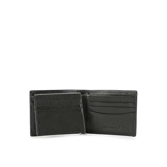 Obermain Accessories Pria Coney Short Wallet Flip In Black