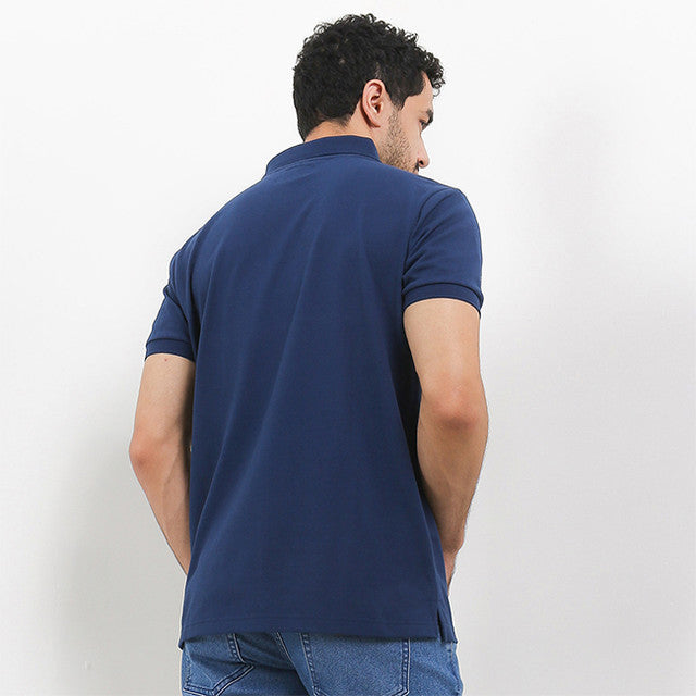 Hush Puppies Pakaian Pria Polo Farro 2 In Navy