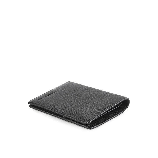 Caleb Tall Wallet In Black
