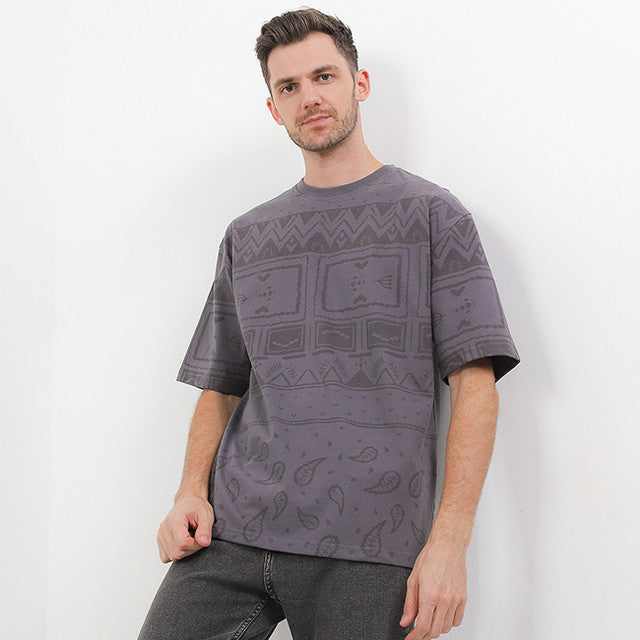 Obermain Pakaian Pria T Shirt Arkana In Dark Gray