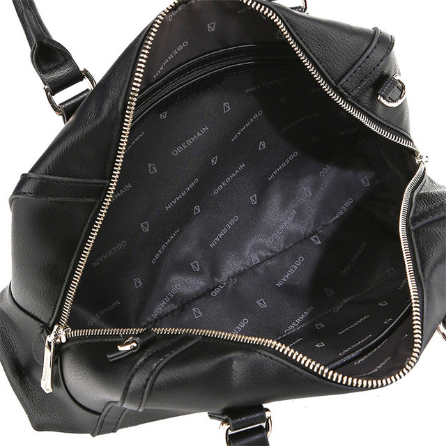 Ava Top Handle Bag In Black