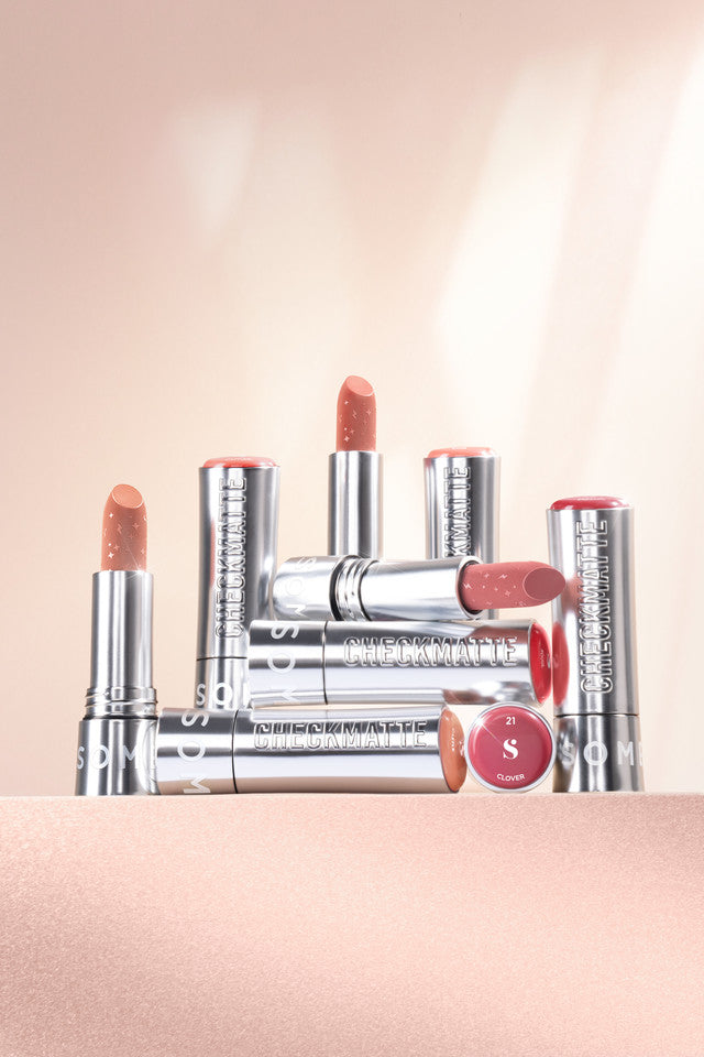 Somethinc Checkmatte Transferproof Lipstick - Clover