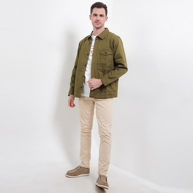 Obermain Pakaian Pria Jacket Galliot In Olive