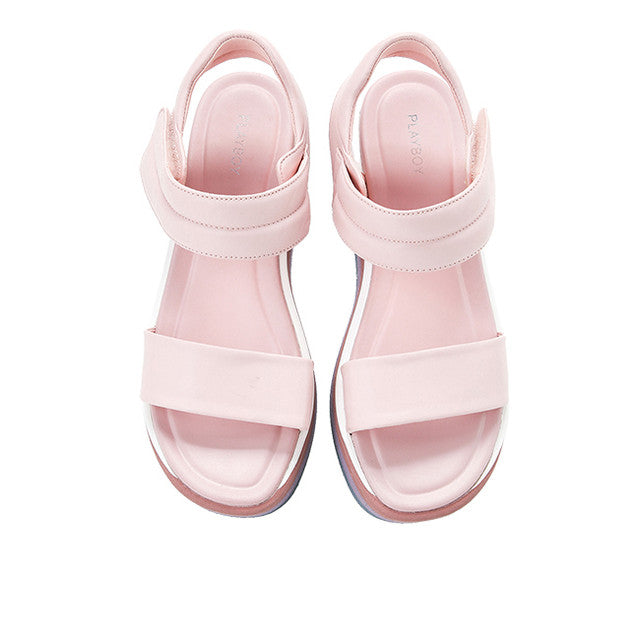 Playboy Sandal Wanita Straps Adora In Pink