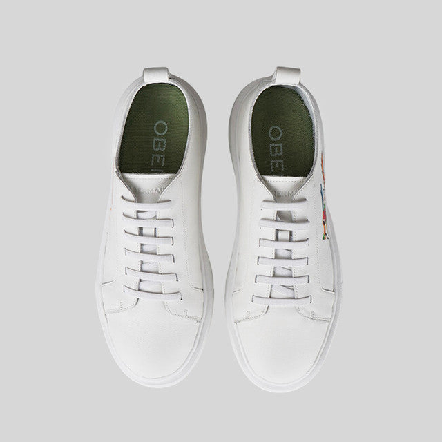 Obermain Shoes Wanita Sneakers Dreamflyer Rise In White