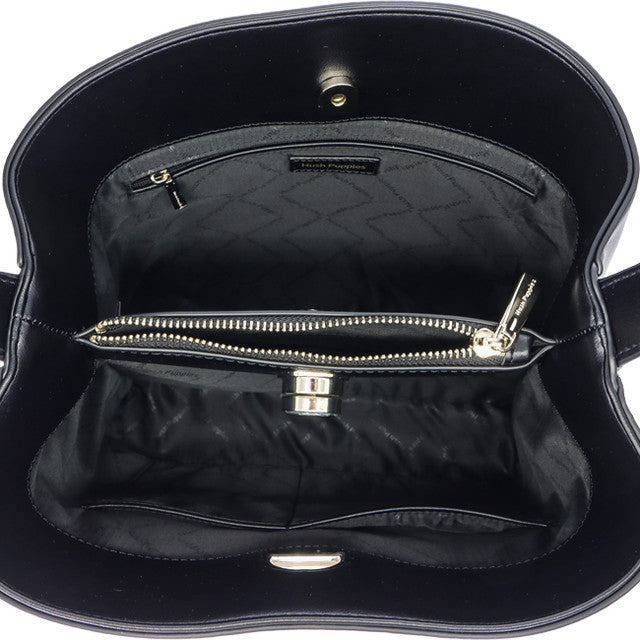 Hush Puppies Tas Wanita Tortee Satchel In Black