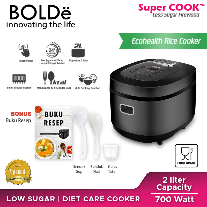 BOLDE Super Cook Less Sugar Firewood