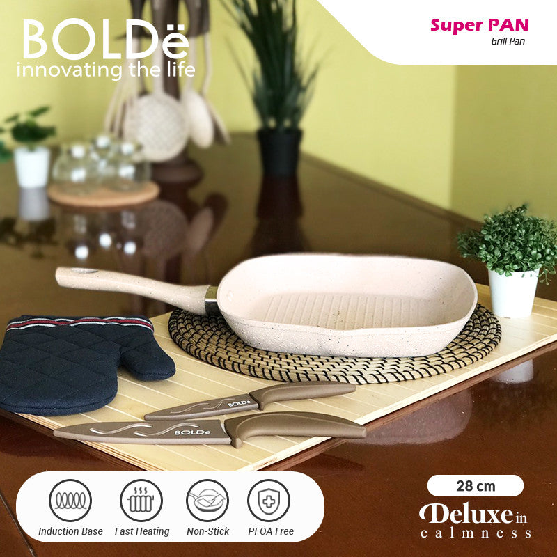 BOLDe Super PAN - GRILL PAN 28 cm
