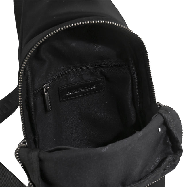 Hush Puppies Men Fred Chest Bag In Black
