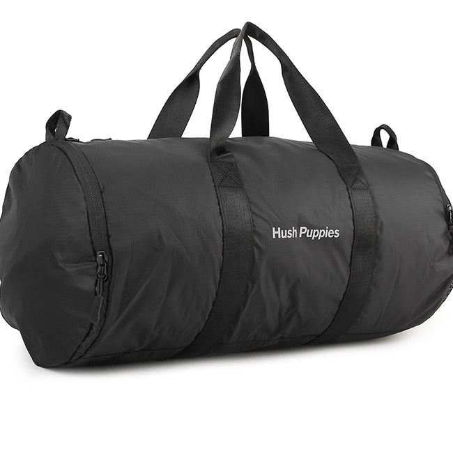 Hush Puppies Tas Pria Eston Duffle Bag In Black