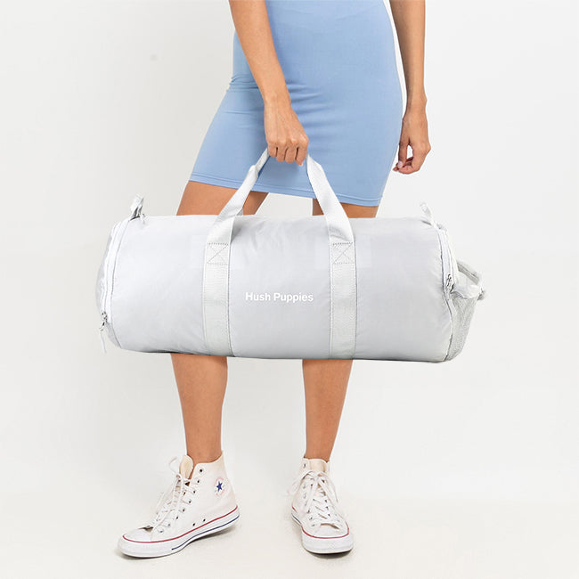 Hush Puppies Tas Pria Eston Duffle Bag In Grey
