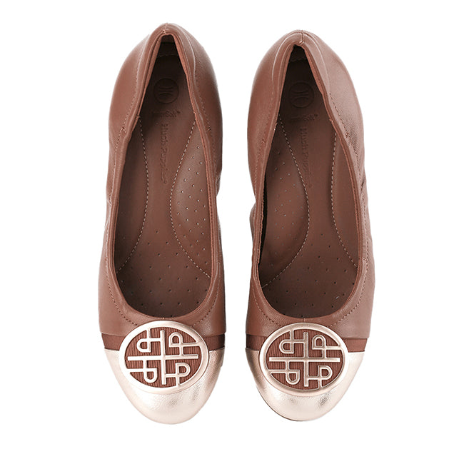 Hush Puppies Sepatu Formal Wanita Agnes Lexi In Brown