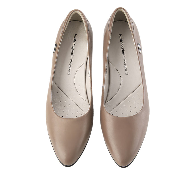 Hush Puppies Sepatu Wanita Heels Herra In Taupe