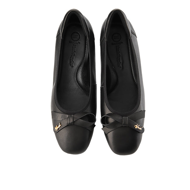 Hush Puppies Sepatu Wanita Flats Kendall Bowie In Black