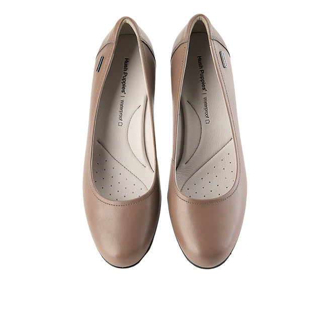 Hush Puppies Sepatu Wanita Heels Kiko In Taupe