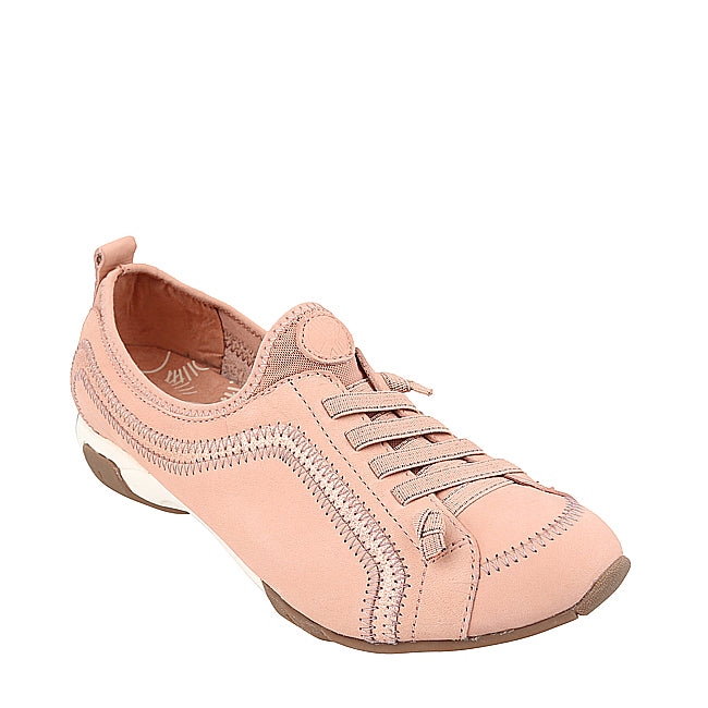 Hush Puppies Sepatu Round Toe Wanita Ladies Casual - Qualify In Pale Peach Nubuck
