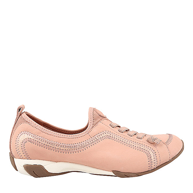Hush Puppies Sepatu Round Toe Wanita Ladies Casual - Qualify In Pale Peach Nubuck