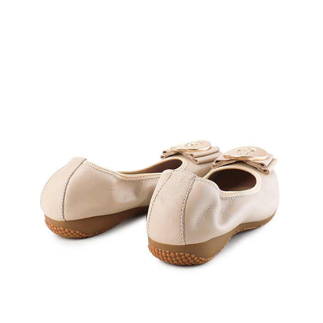 Hush Puppies Sepatu Flats Wanita Maiza In Beige
