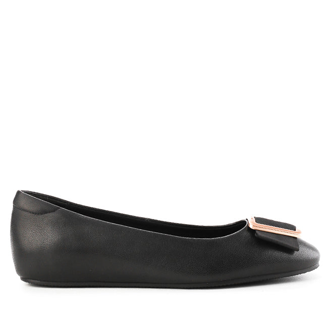 Hush Puppies Sepatu Wedges Wanita Lousie Aspen In Black