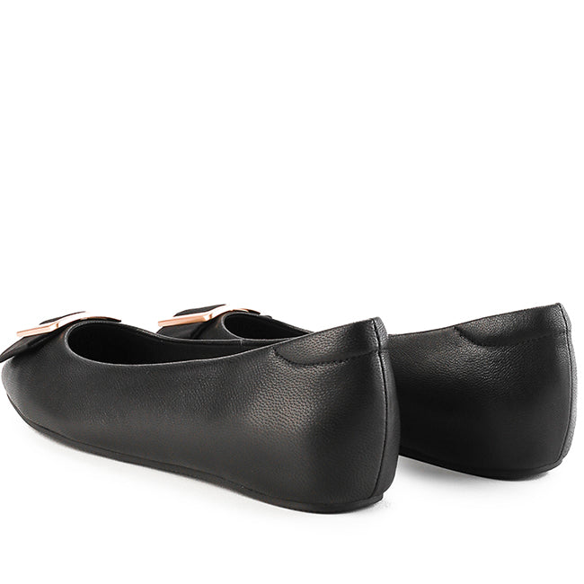 Hush Puppies Sepatu Wedges Wanita Lousie Aspen In Black