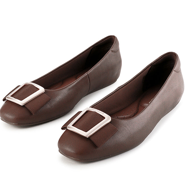 Hush Puppies Sepatu Wedges Wanita Lousie Aspen In Brown