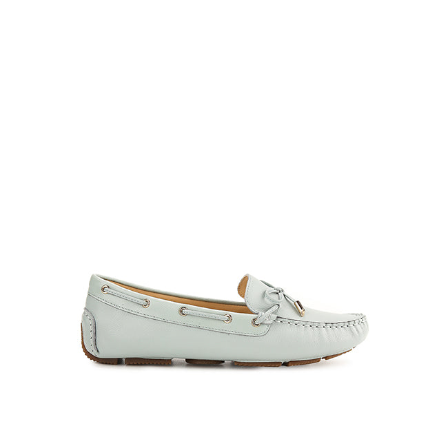 Hush Puppies Sepatu Wanita Loafers Sasha In Light Blue
