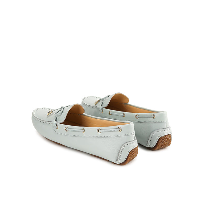 Hush Puppies Sepatu Wanita Loafers Sasha In Light Blue