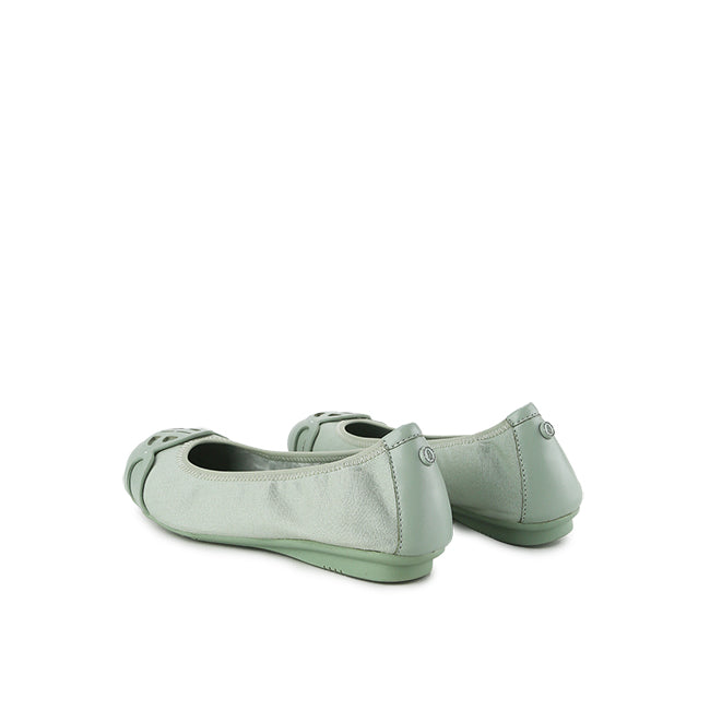 Hush Puppies Sepatu Wanita Flats Samantha Cave In Sage