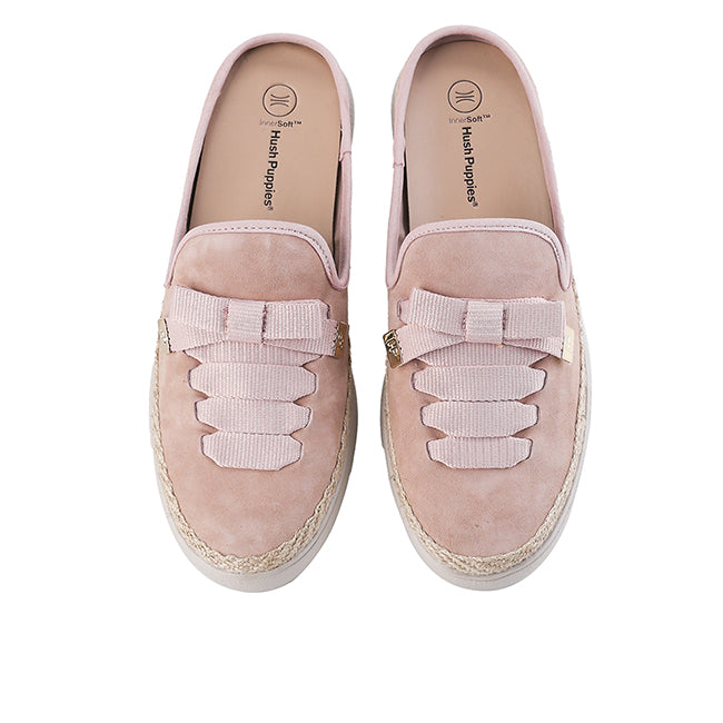 Hush Puppies Sepatu Wanita Mules Chelsea Lohan In Dusty Pink