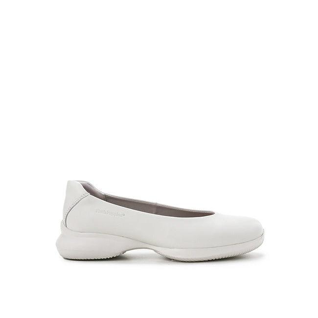Hush Puppies Shoes Wanita Flats Alexis In White