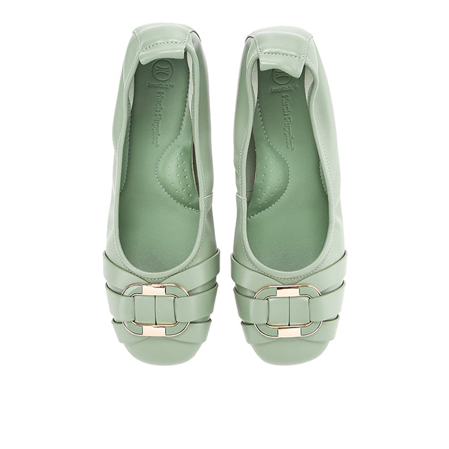 Hush Puppies Sepatu Wanita Flats Donna Carl In Green