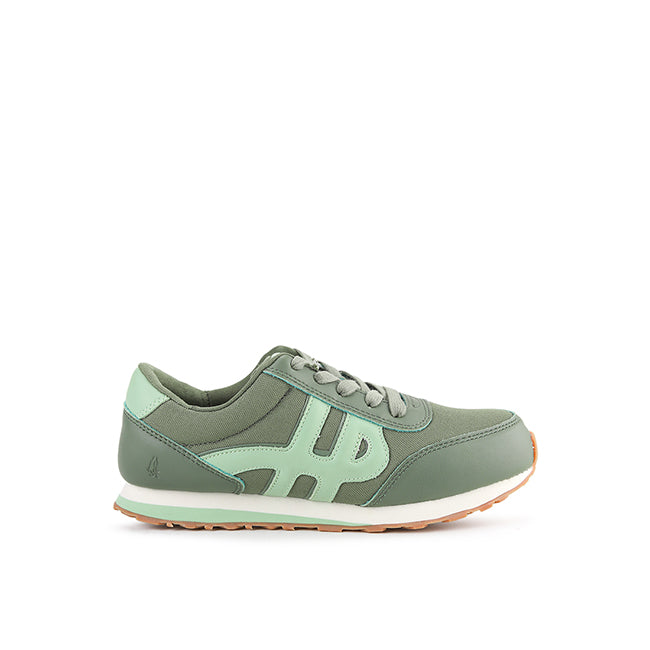 Hush Puppies Women Shoes Seventy Eight In Olivine Leather
