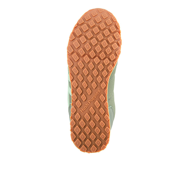Hush Puppies Women Shoes Seventy Eight In Olivine Leather