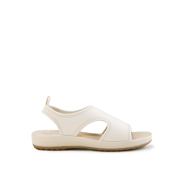 Hush Puppies Sandal Sling Back Wanita Dorothy Reese In Beige
