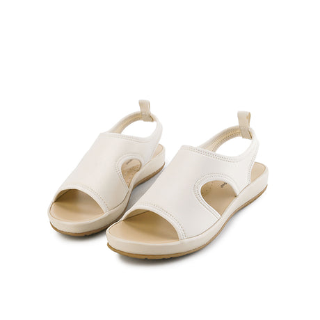 Hush Puppies Sandal Sling Back Wanita Dorothy Reese In Beige