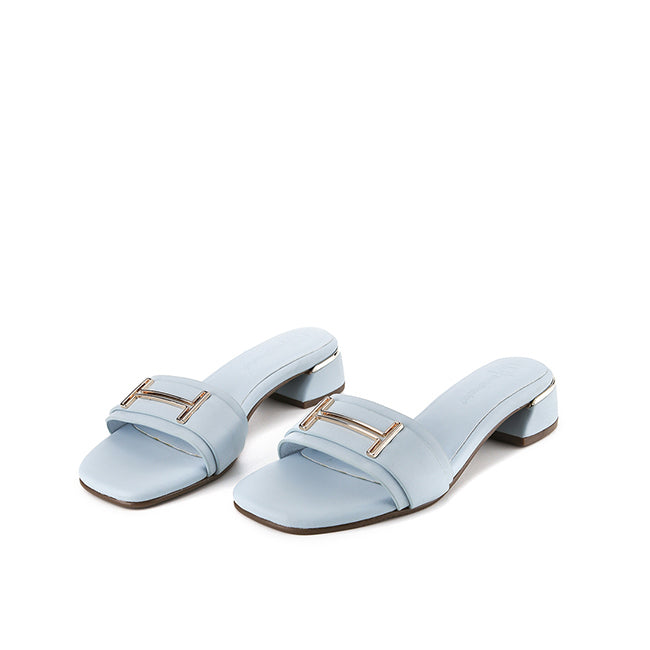 Hush Puppies Sandal Wanita Slide Anya Mars In Light Blue