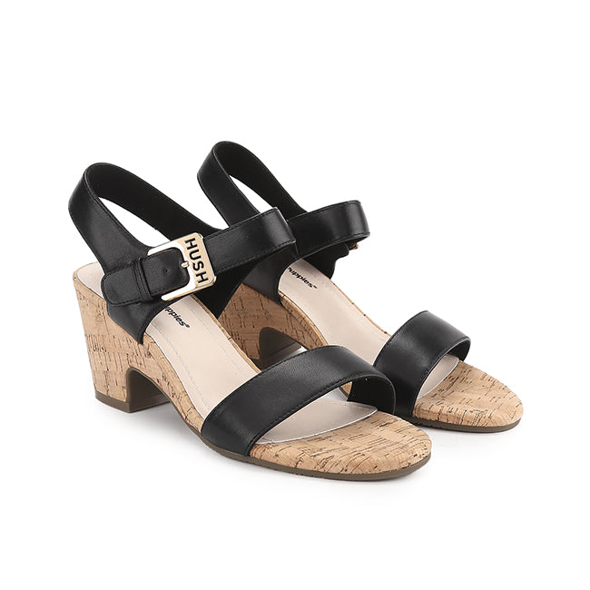 Hush Puppies Sepatu Wanita Heels Mimiko Hush In Black