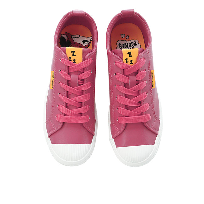 Hush Puppies Sepatu Lace Up Wanita Jaycee Lazy Dog Lace Up In Fuchsia