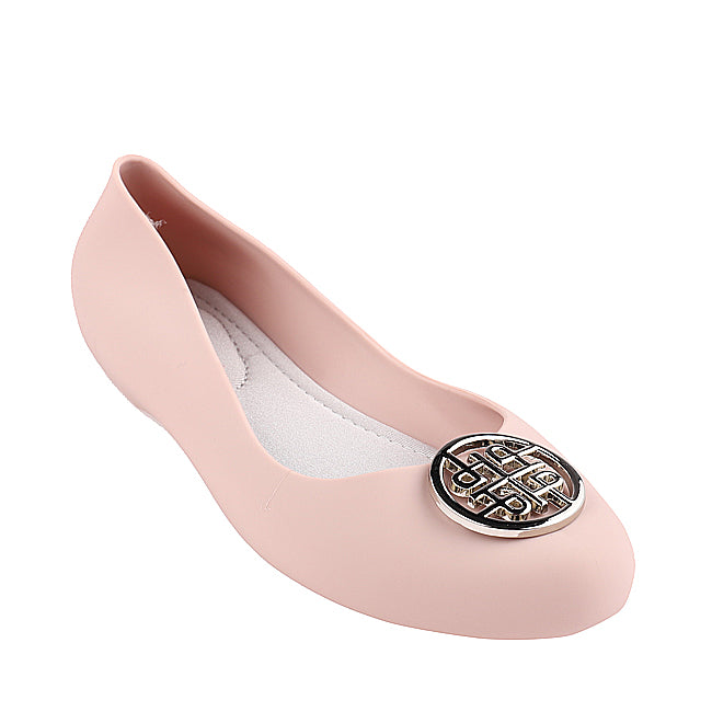 Hush Puppies Sepatu Almond Toe Wanita Emilia In Nude Pink