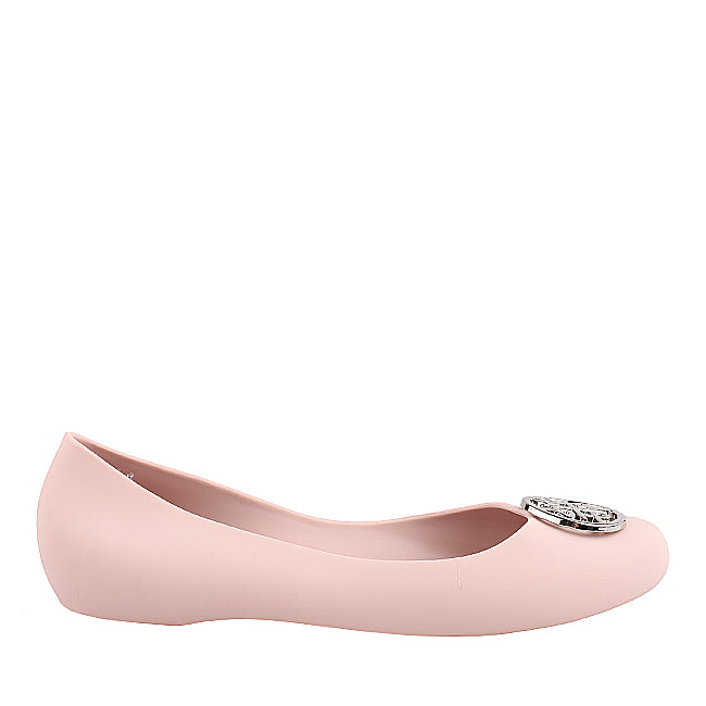 Hush Puppies Sepatu Almond Toe Wanita Emilia In Nude Pink