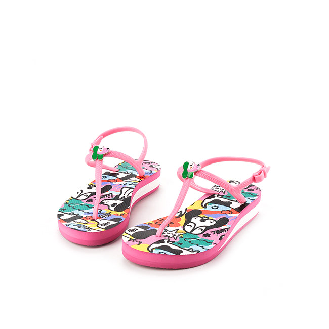 Hush Puppies Sandal Wanita Sling Back Halma Liunic In Fuschia