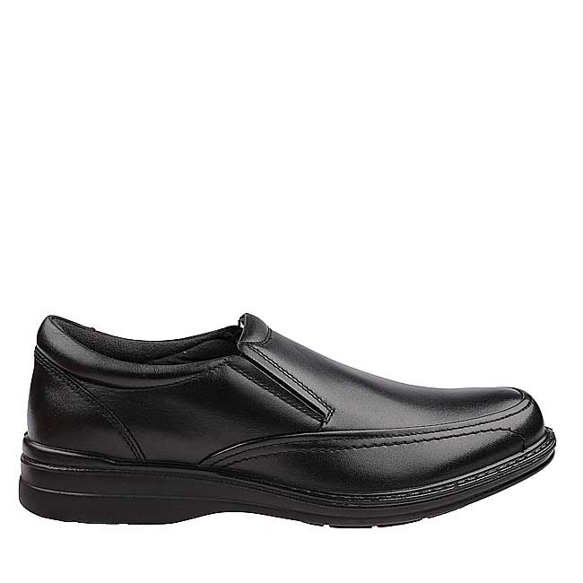 Hush Puppies Sepatu Slip On Pria Transit In Black