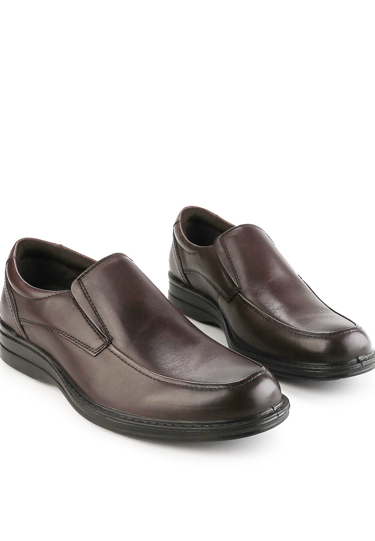Hush Puppies Sepatu Formal Pria Transit Ii - Slip On In Coffee