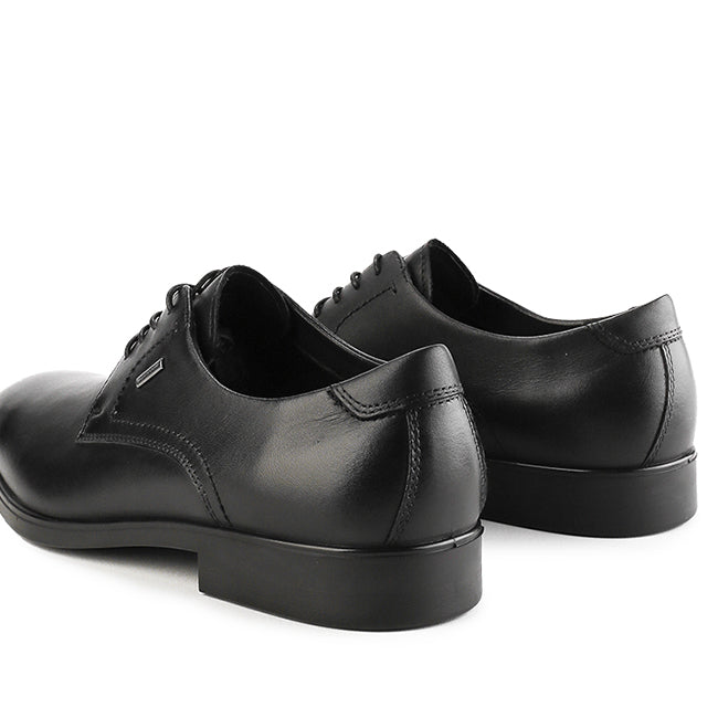 Hush Puppies Sepatu Formal Pria Lokka - Lace Up In Black