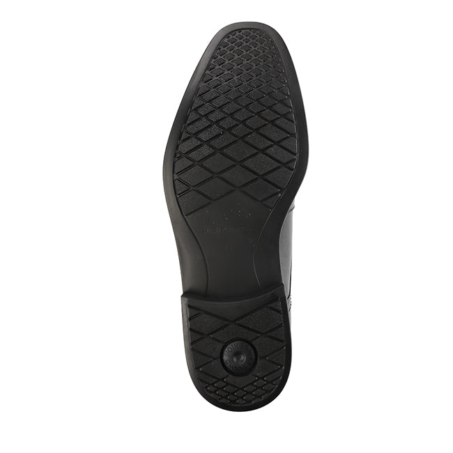 Hush Puppies Sepatu Formal Pria Lokka - Lace Up In Black