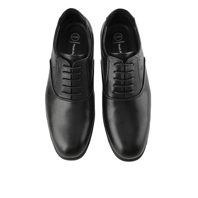 Hush Puppies Sepatu Pria Oxford Slavio Drake Lace Up In Black