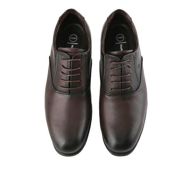 Hush Puppies Sepatu Pria Oxford Slavio Drake Lace Up In Brown