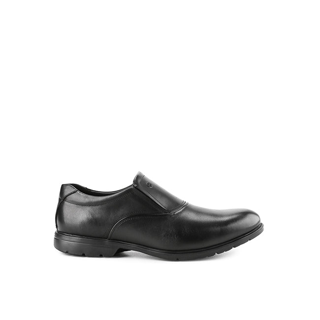 Hush Puppies Sepatu Pria Slavio Drake Slip On In Black