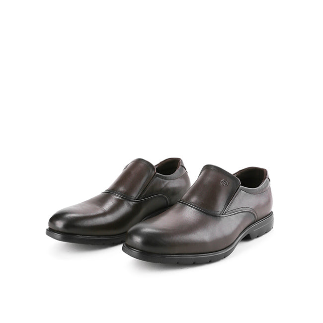 Hush Puppies Sepatu Pria Slavio Drake Slip On In Brown